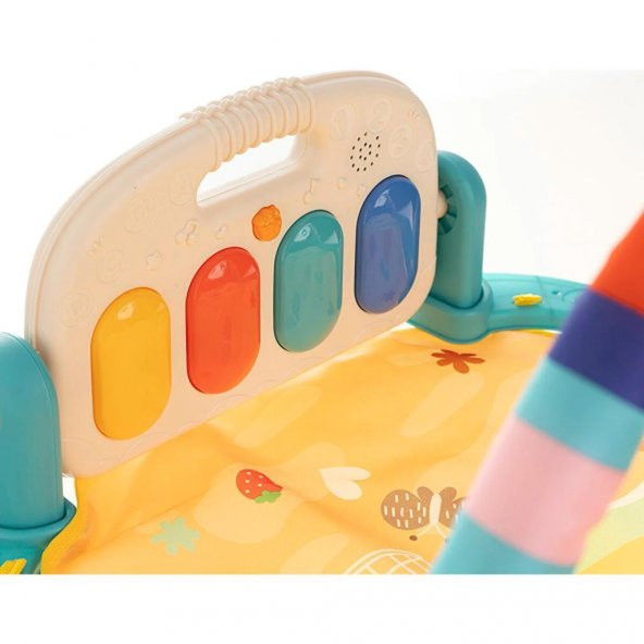 Birlik Oyuncak Baykuşlu Piyanolu Bebek Oyun Halısı HE0650, Bebek Oyun Halısı - 2