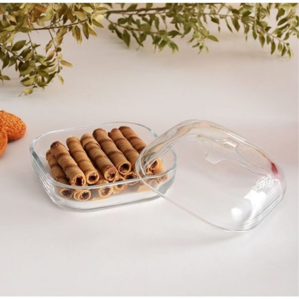 Paşabahçe 96886 Cam Saklama Kabı 2 Adet