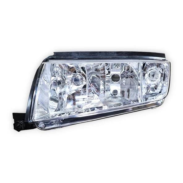 Skoda Fabia 1 2000-2008 Sol Ön Far Lambası İçi Krom Tip 6Y1941015H - 2