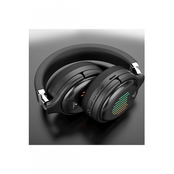 Kafaüstü Gaming Bluetooth Kulaklık Earldom BH42 - Siyah - 2