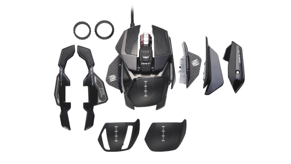 Mad Catz The Authentic RAT PRO X3 Gaming Mouse Siyah - 2