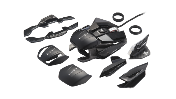 Mad Catz The Authentic RAT PRO X3 Gaming Mouse Siyah - 4