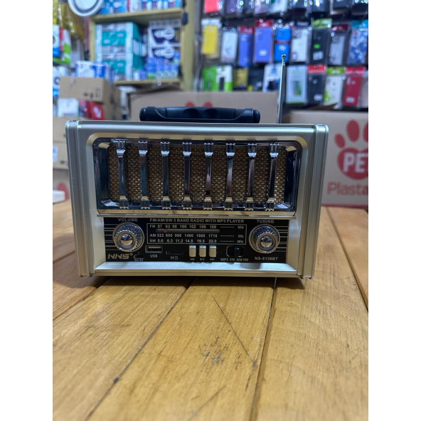 NOSTALJİ RADİO MP3 BLUETOOTH  HAFIZA KARTI İLE BAĞLANMA - 4