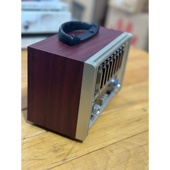 NOSTALJİ RADİO MP3 BLUETOOTH  HAFIZA KARTI İLE BAĞLANMA - 5