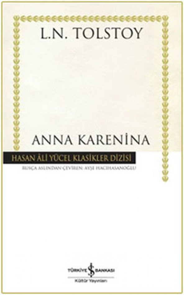 İş Bankası Anna Karenina-Lev Nikolayeviç Tolstoy