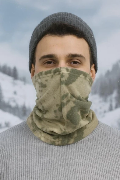 Single Sword Erkek&Kadın Kışlık Polar Boyunluk&Bere - Resim 6