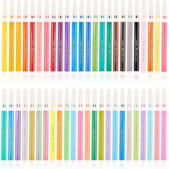 Faber-Castell Comfort Keçeli Kalem Seti 48 Renk - 2