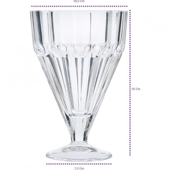 Paşabahçe 68136 Pleats Dondurmalık 4 Adet - 2