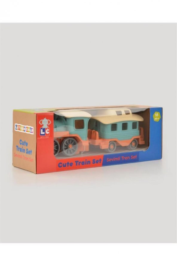 LC Yolcu Tren Seti Üst Tavanı BEJ LC-31028, Sevimli Tren Seti - 8
