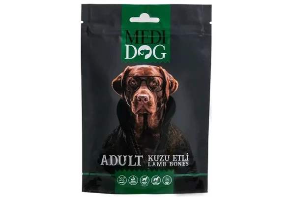 MediDog Kuzu Etli Yetişkin Köpek Ödül Maması 80 gr