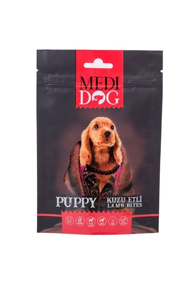 MediDog Kuzu Etli Yavru Köpek Ödül Maması 80 gr