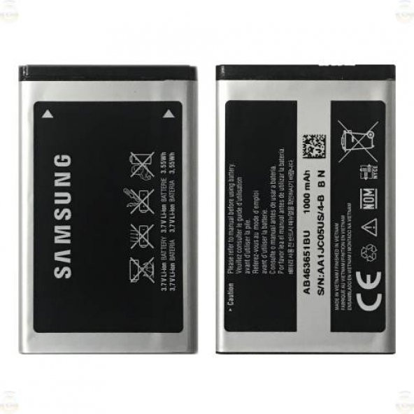 Samsung  S5600  Batarya Pil  L700 AB463651BU Orjinal - 1