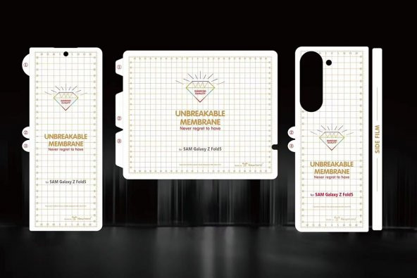Galaxy Z Fold 5 Narr Tpu Çiftli Body Ekran Koruyucu - 4