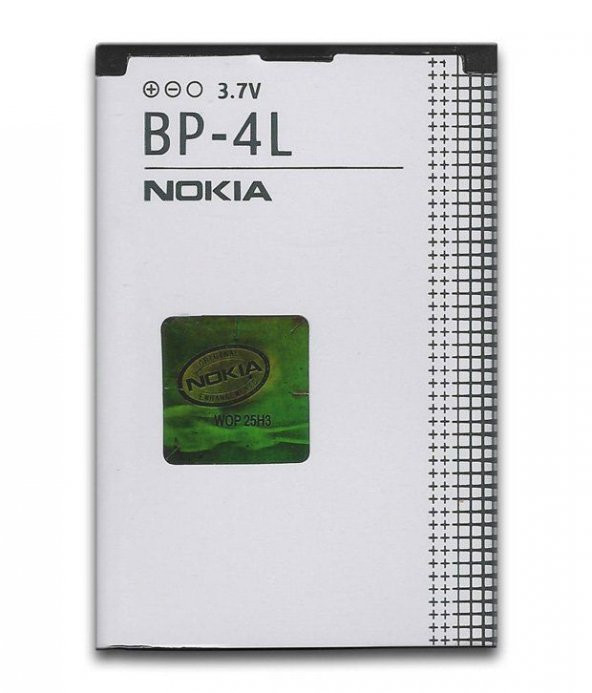 Nokia Pil E61i E63 E90 E95 E71 6650F N97 N810 E72 E52 BP 4L Batarya Pil