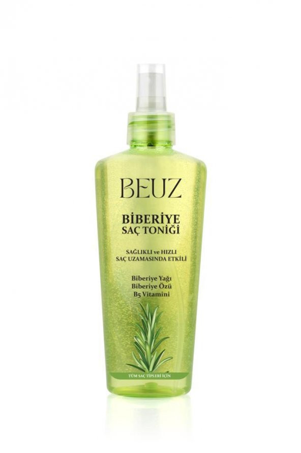 Beuz Biberiye Saç Toniği 200 Ml Hızlı ve Sağlıklı Saç Uzatma Etkili - 7