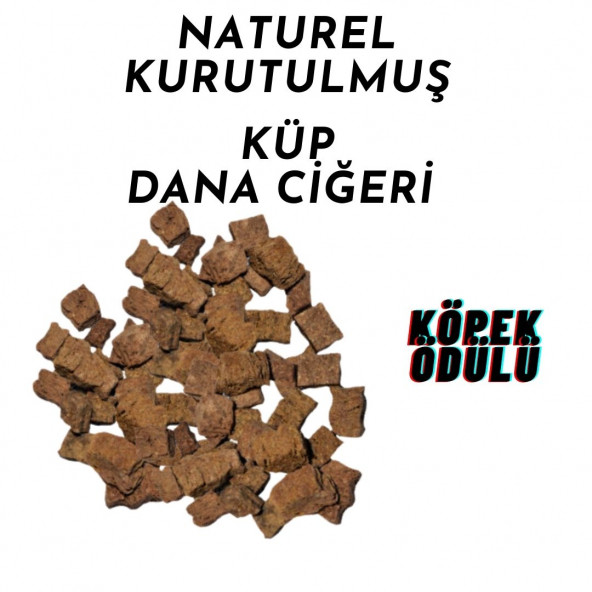 Küp Dana Küp Ciğer 100 gr Köpek Ödülü