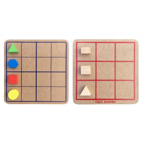 Renklerle ve Şekillerle Sudoku(6mm) - 2