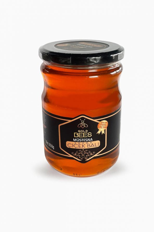 GoldBees Müstesna Süzme Çiçek Balı 850GR