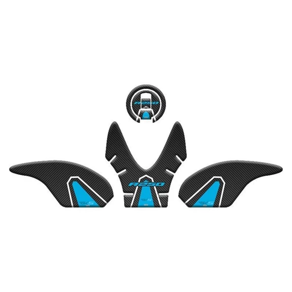 Rks R250 2022 - 2024 Uyumlu Tank Pad Set 006 ürün görseli