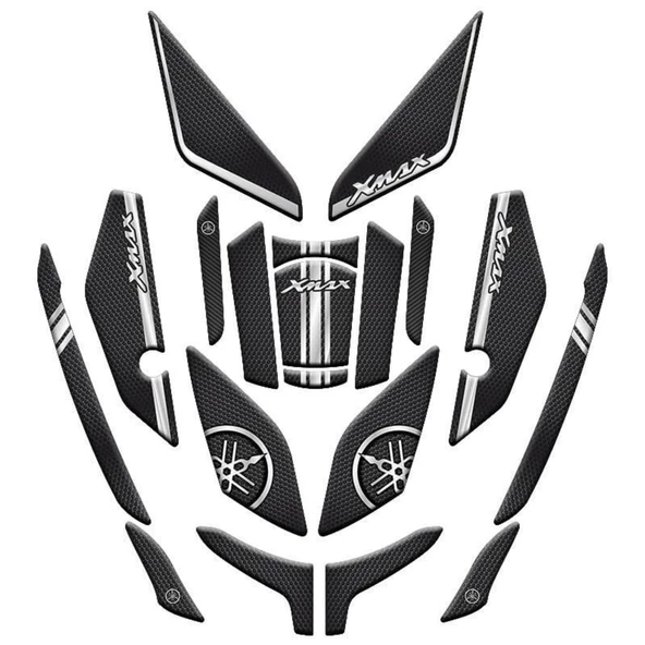 Yamaha Xmax 2023 - 2024 Uyumlu Tank Pad Set 005 ürün görseli