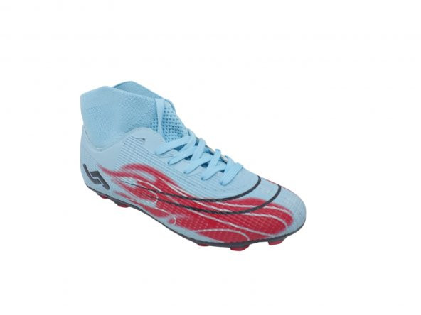 Jump 29676 Mavi Erkek Çorap Model Krampon Futbol Ayakkabısı - 4