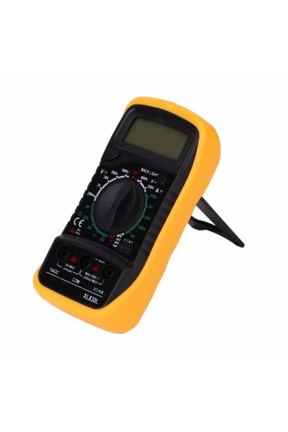 Dijital Multimetre Avometre Mini Ölçü Aleti - XL830L - 7