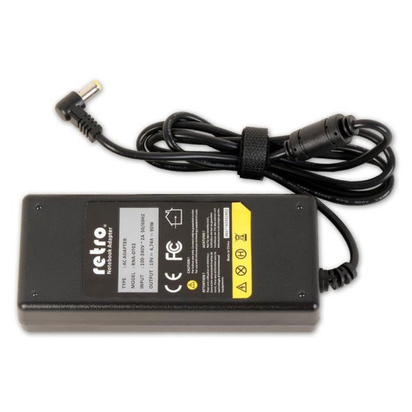 RETRO Notebook Adaptör 19V 4.74A 90W (5.5x2.5) - 3