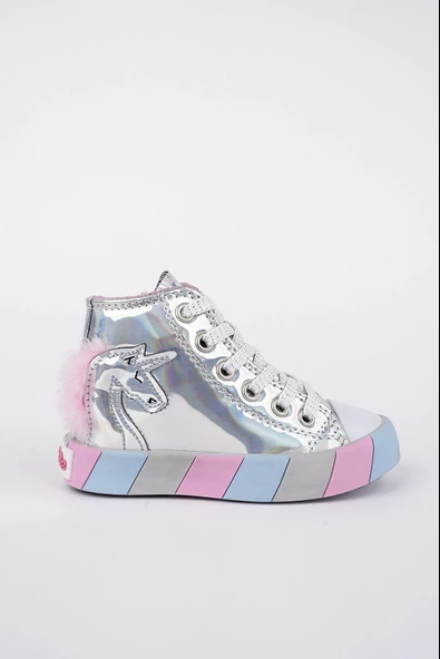 Sportmix Ortopedik Unicorn Hologramlı Kız Çocuk Sneakers