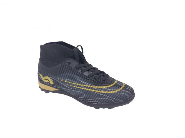 Jump 29677 Siyah Erkek Çoraplı Model Halı Saha Futbol Ayakkabısı - 3