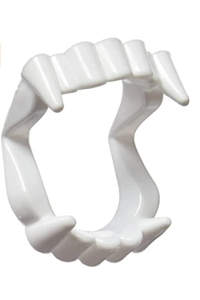 2 Adet Vampir Kanı 2 Adet Vampir Dişi Yapay Tiyatro Kanı Şaka Oyuncak Beyaz - Resim 3