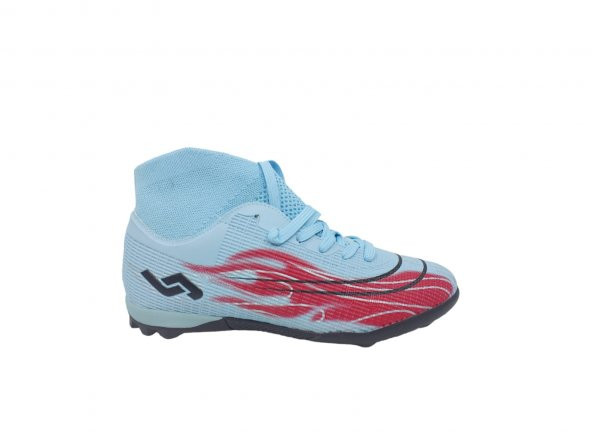 Jump 29677 Mavi Erkek Çoraplı Model Halı Saha Futbol Ayakkabısı