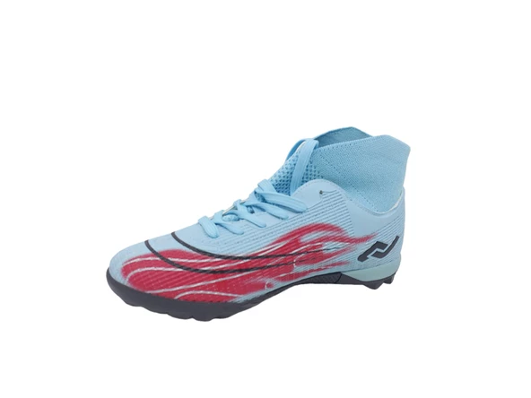 Jump 29677 Mavi Erkek Çoraplı Model Halı Saha Futbol Ayakkabısı - 3