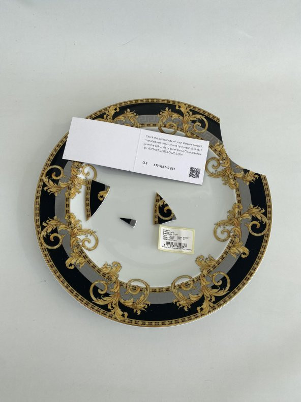 Versace Prestige Gala Düz Tabak 27 cm 19325-403637-10227 (KIRIK) - 2