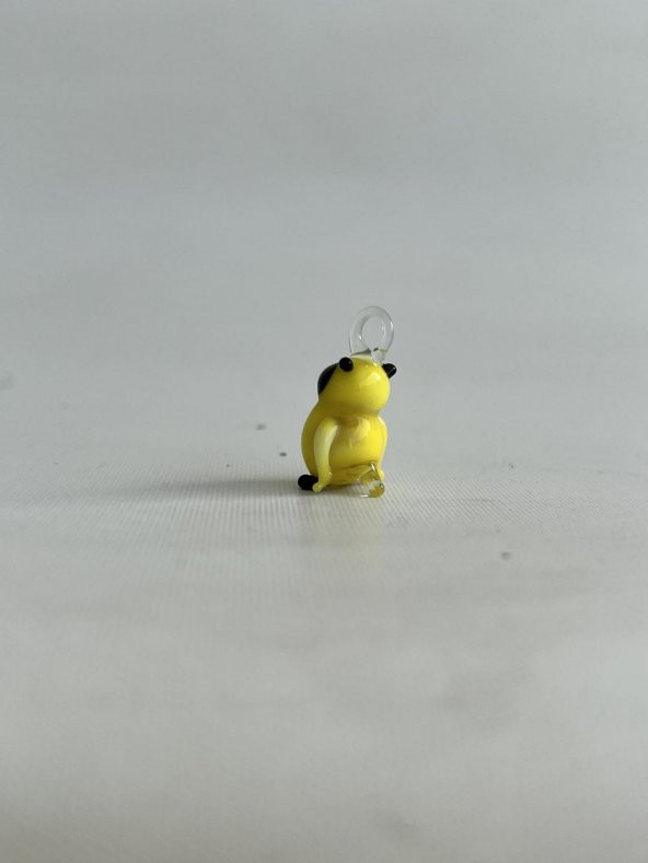 El Yapımı Mini Murano Cam Baykuş Biblo A141-01 - Resim 3