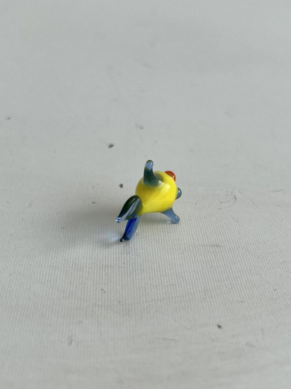 El Yapımı Mini Murano Cam Balık Biblo A140-03 - 4