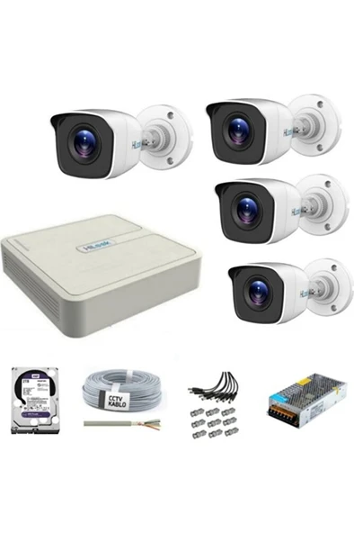 Güvenlik Kamera Sistemi 4 Kameralı ürün görseli