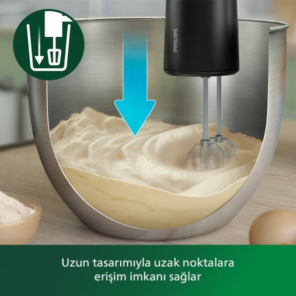 Philips 5000 Serisi HR378100 500 W El Mikseri - 6