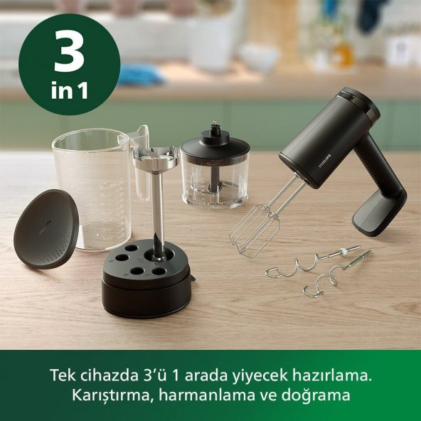 Philips 5000 Serisi HR378120 500 W El Mikseri - 4