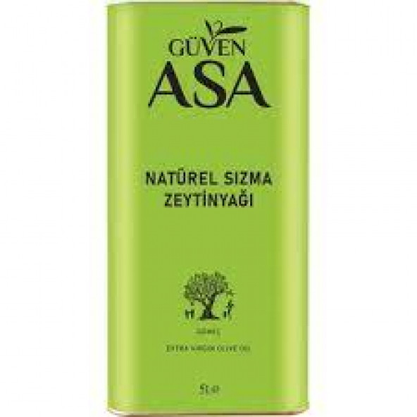 Güven Asa Natürel Sızma Zeytinyağı 5 Lt Teneke X 4 Adet