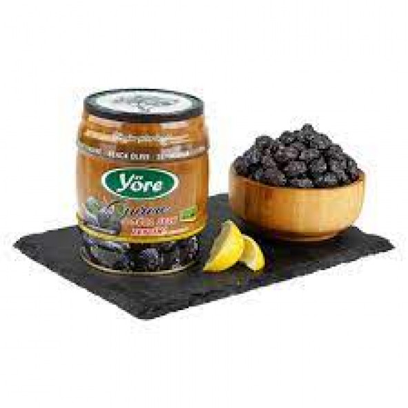 Yöre (GURME) Doğal Sele Siyah Zeytin 750 Gr Teneke