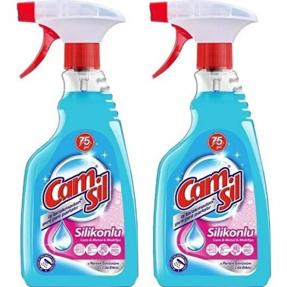 Camsil Silikonlu 500 Ml x 2 Adet