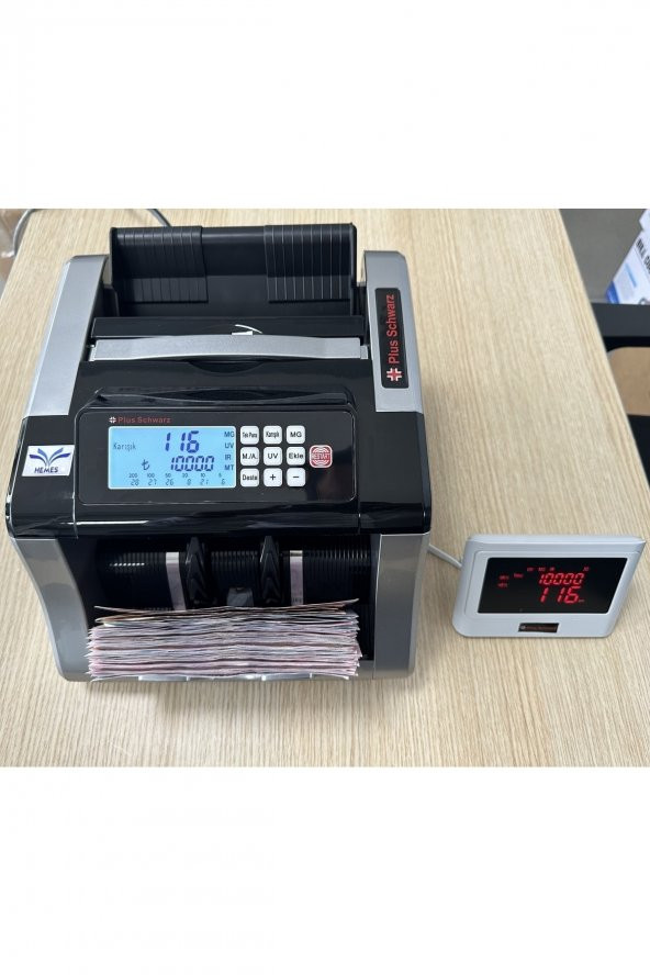 Türk Lirası Karışık Sayma Ofis Tipi Para Sayma Makinesi (EKRAN HEDİYELİ)