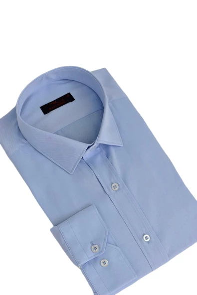 Erkek Silim Fit Uzun Kol Gömlek BGL-ST03302 - Resim 6