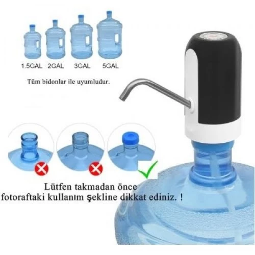 Şarjlı Damacana Su Pompası - 3