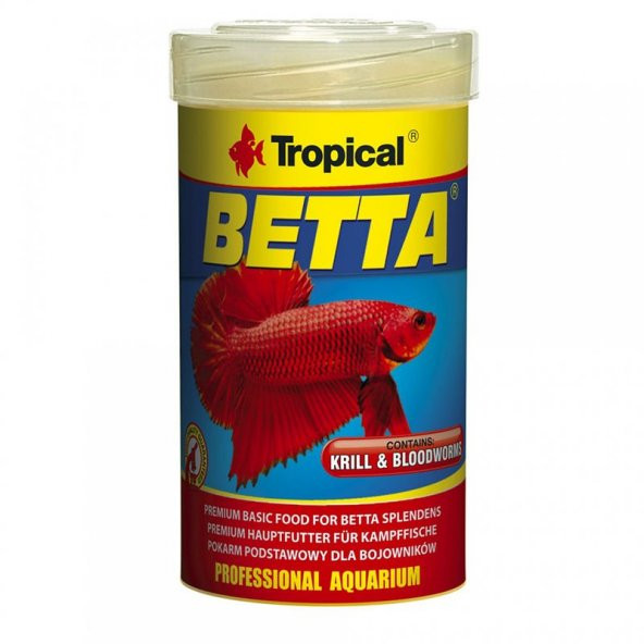 Tropical Betta Flake 100 ml 25 Gr