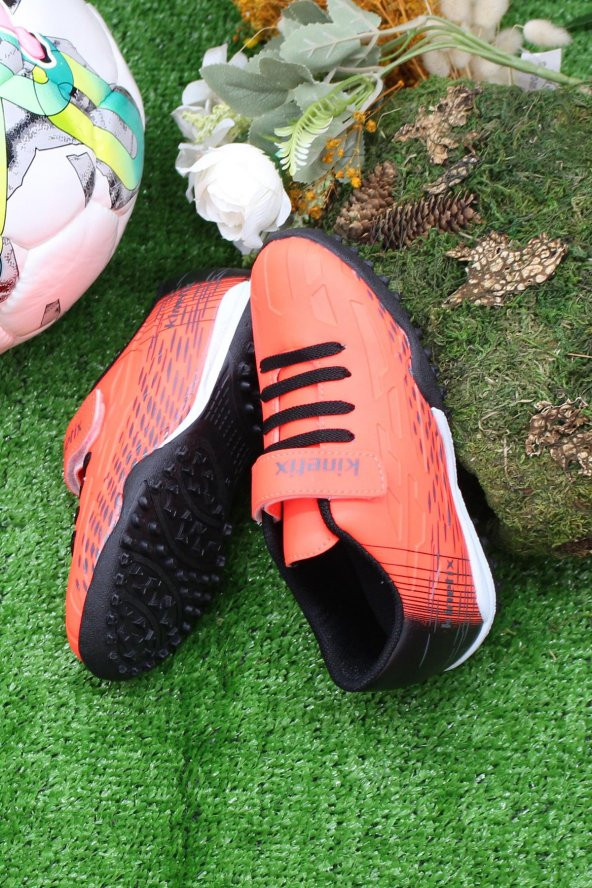 Kinetix Breton J Turf 3PR Orijinal Ürün Çim Saha Halı Saha Erkek Çocuk Futbol Ayakkabı - 3