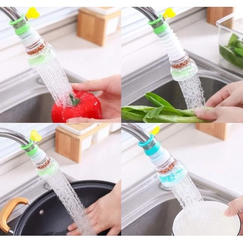 Oynar Başlıklı  Pervaneli Taşlı Musluk Başlığı - Resim 5