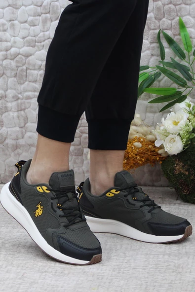 U.S. Polo Assn. Romulus 3PR Anatomik Orijinal Ürün Rahat Erkek Spor Ayakkabı - Resim 8