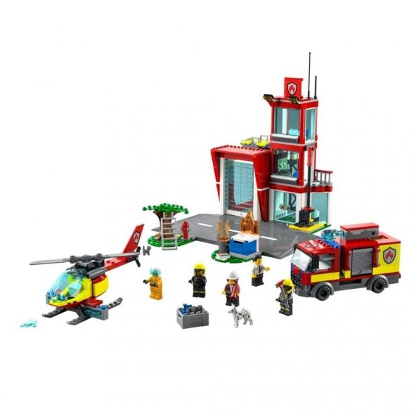 60320 LEGO® City - İtfaiye Merkezi,  540 parça, +6 yaş Özel Fiyatlı Ürün - 2
