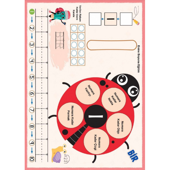 Okul Öncesi ve 1-2-3. Sınıflar Matematiğin KODLARI YAZ-SİL Eğitim Seti - 2